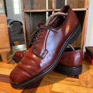 Allen Edmonds Leeds Burgundy Shell Cordovan Derby